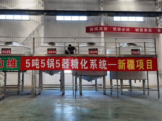 砀山精酿啤酒设备厂—5吨精酿啤酒设备—新疆项目